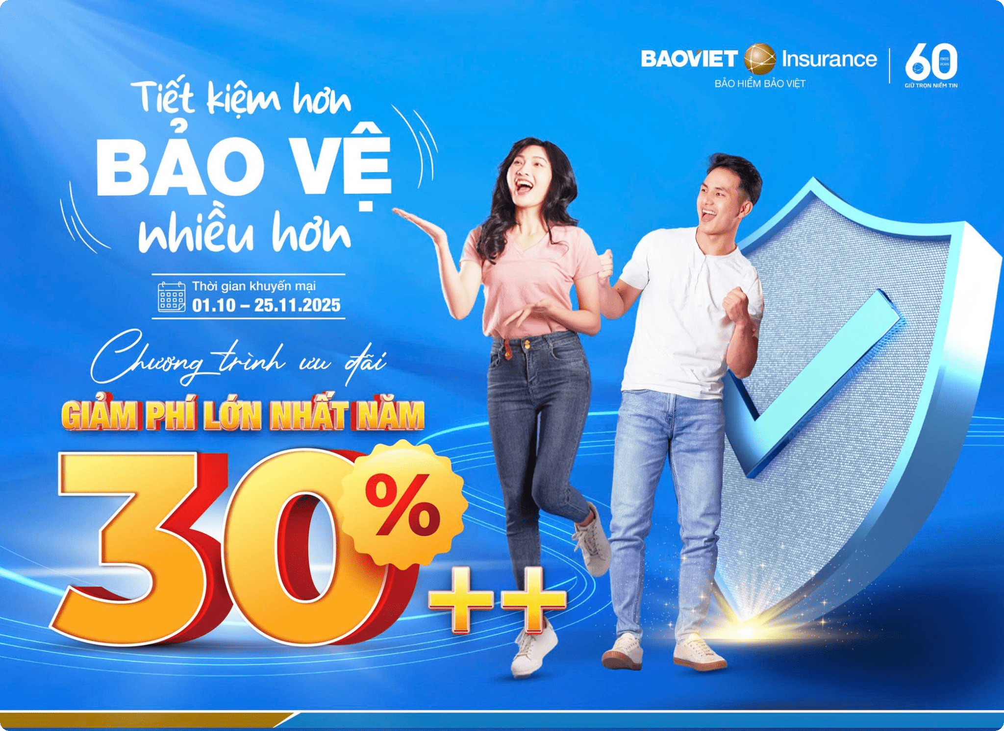 Chương trình ưu đãi - Tiết Kiệm Hơn - Bảo Vệ Nhiều Hơn